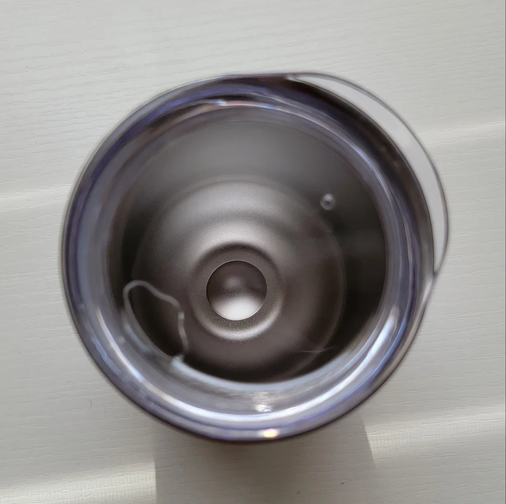 Rae Dunn Toxic Insulated Stainless Steel Wine Glass NEW